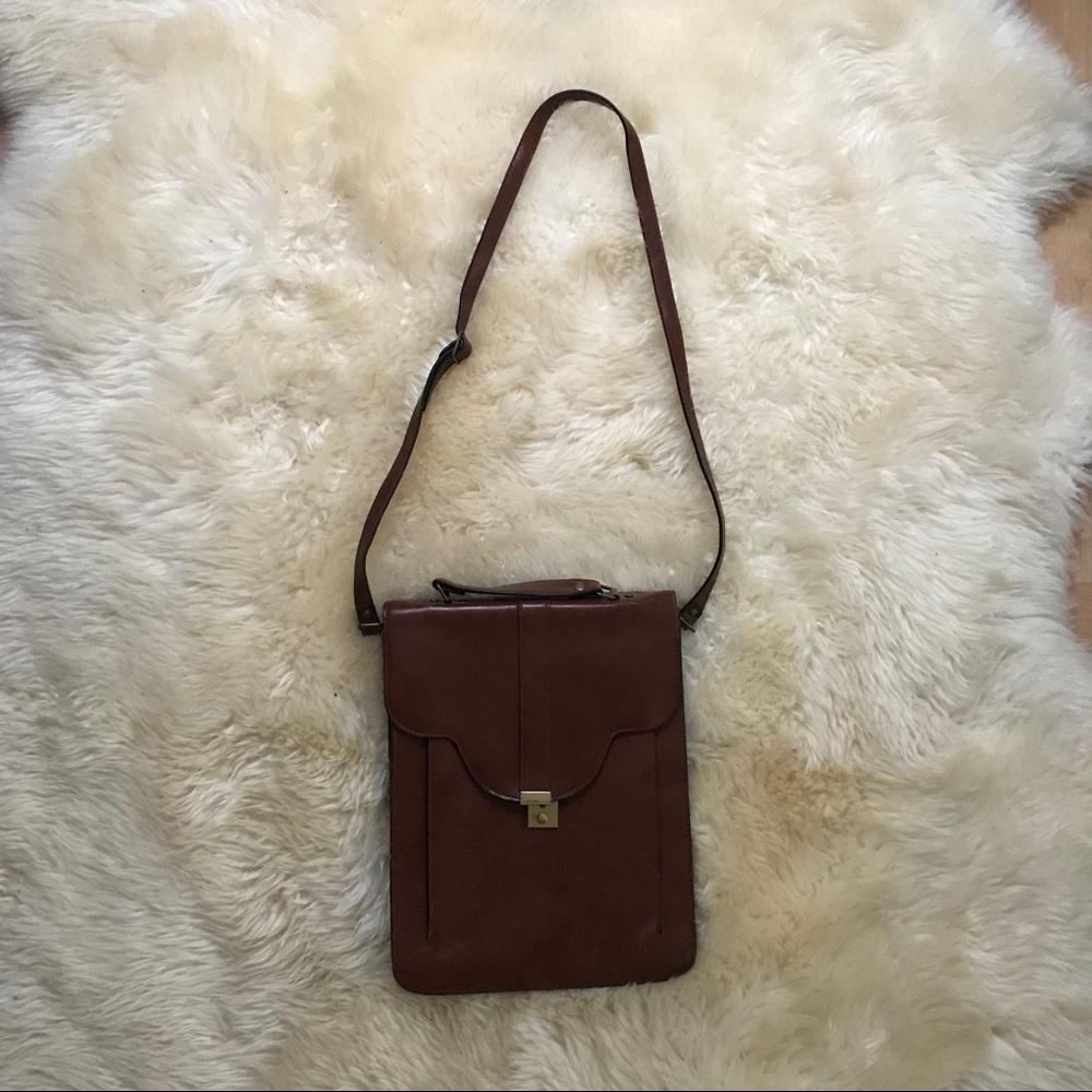 Crossbody Leather-look School Bag